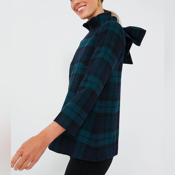 Tuckernuck Blackwatch Plaid Faye Blouse - Picture 11 of 11